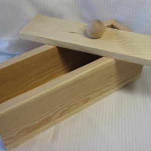 4 Pound Wood Soap Mold With Lid - Handmade In..