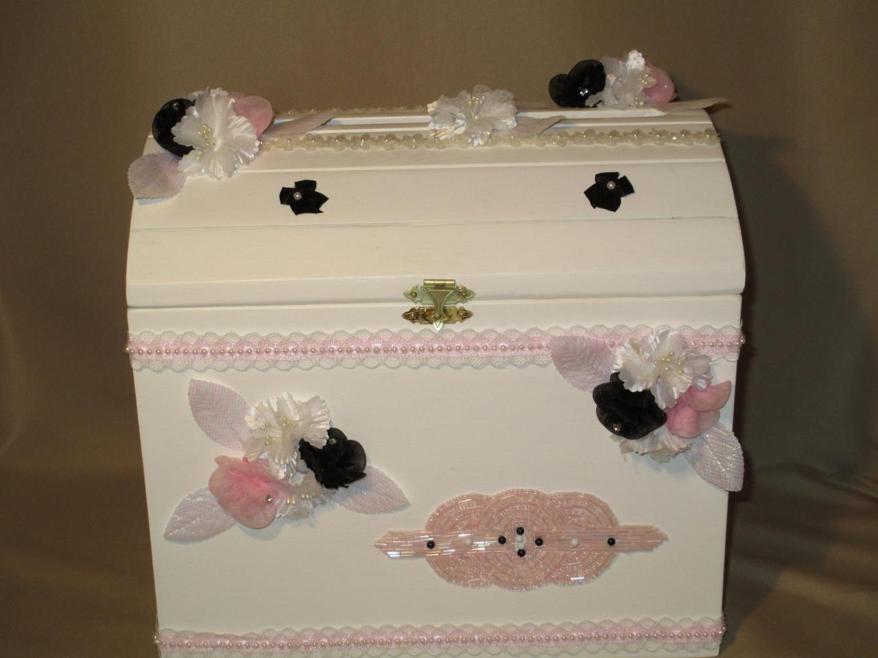 Oak - Card Box - Custom Built - Wedding Card Box - Forever Keepsake Box - Treasures Box - Handmade In Colorado